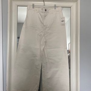 Free People Wide Legged Cropped Jeans - NWT